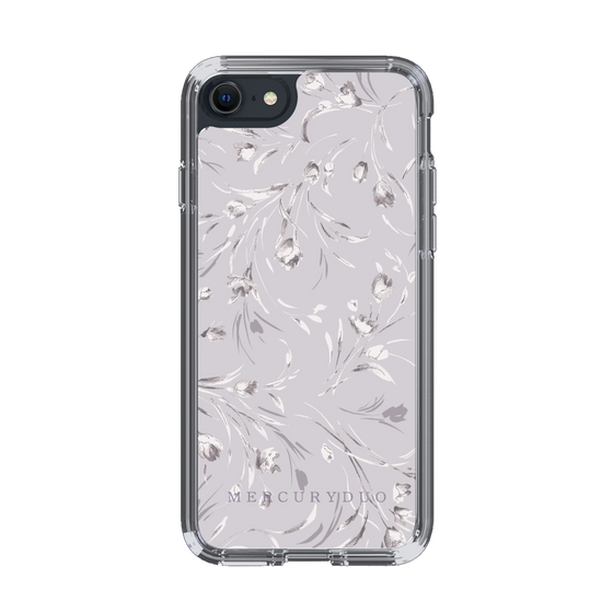 Slim Protection Case［ MERCURYDUO - BotanicalFlower - Lavender ］