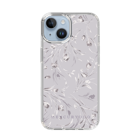 Slim Protection Case［ MERCURYDUO - BotanicalFlower - Lavender ］