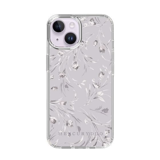 Slim Protection Case［ MERCURYDUO - BotanicalFlower - Lavender ］