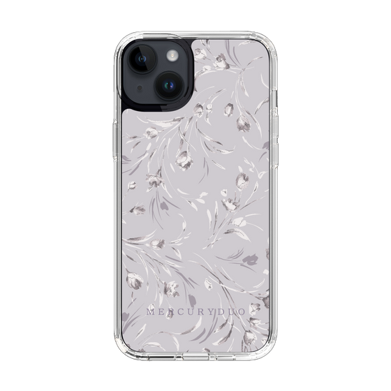 Slim Protection Case［ MERCURYDUO - BotanicalFlower - Lavender ］