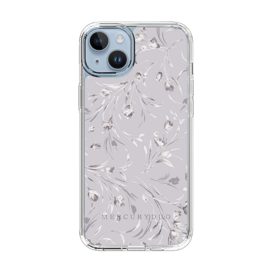 Slim Protection Case［ MERCURYDUO - BotanicalFlower - Lavender ］