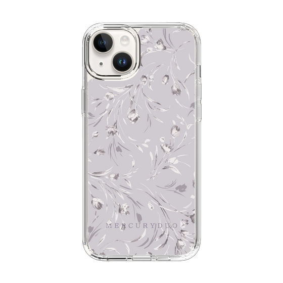 Slim Protection Case［ MERCURYDUO - BotanicalFlower - Lavender ］