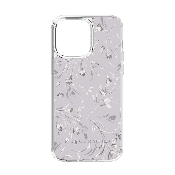 Slim Protection Case［ MERCURYDUO - BotanicalFlower - Lavender ］