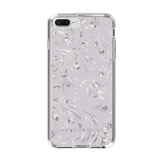Slim Protection Case［ MERCURYDUO - BotanicalFlower - Lavender ］