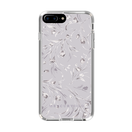 Slim Protection Case［ MERCURYDUO - BotanicalFlower - Lavender ］
