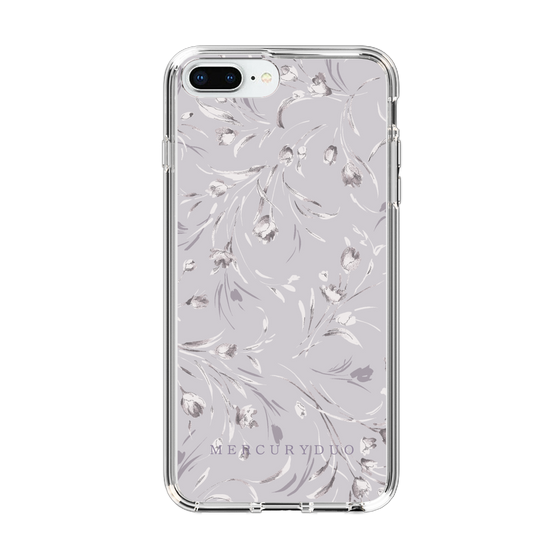 Slim Protection Case［ MERCURYDUO - BotanicalFlower - Lavender ］