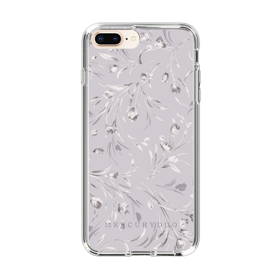 Slim Protection Case［ MERCURYDUO - BotanicalFlower - Lavender ］