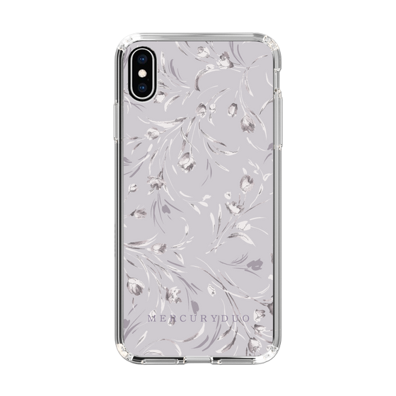 Slim Protection Case［ MERCURYDUO - BotanicalFlower - Lavender ］