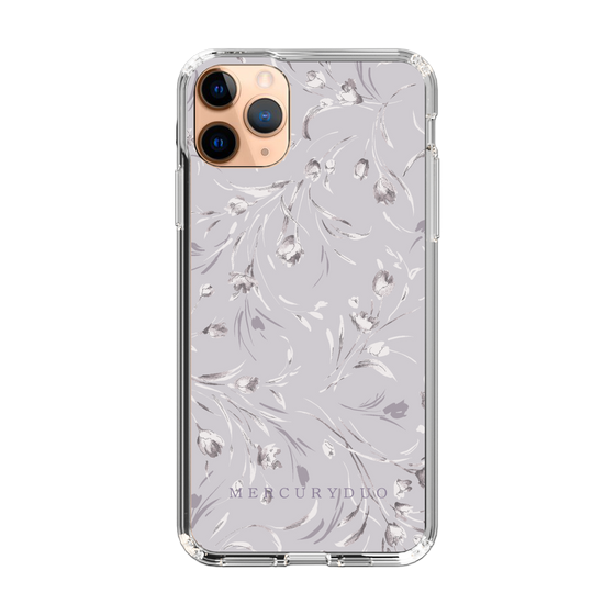 Slim Protection Case［ MERCURYDUO - BotanicalFlower - Lavender ］