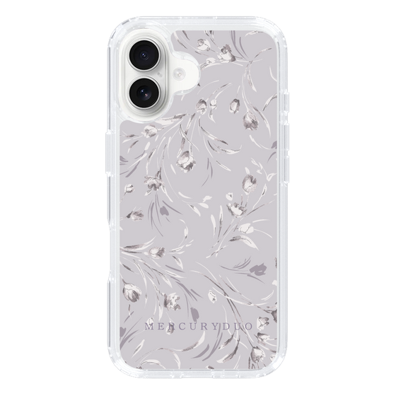 Slim Protection Case［ MERCURYDUO - BotanicalFlower - Lavender ］