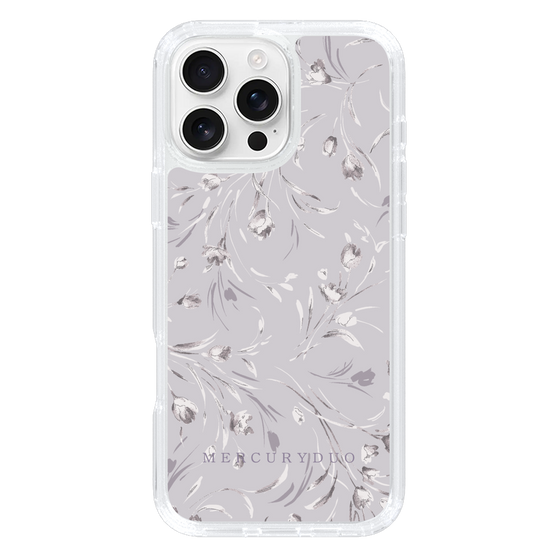 Slim Protection Case［ MERCURYDUO - BotanicalFlower - Lavender ］