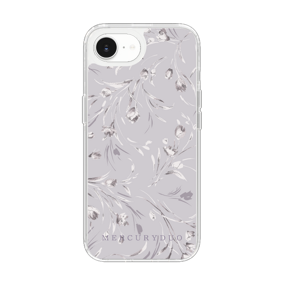 Slim Protection Case［ MERCURYDUO - BotanicalFlower - Lavender ］
