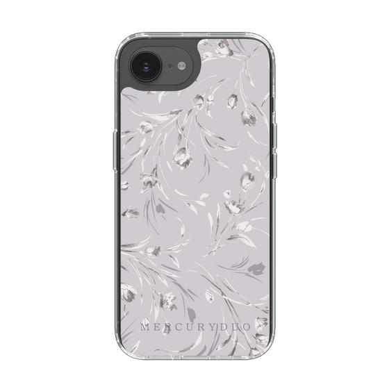 Slim Protection Case［ MERCURYDUO - BotanicalFlower - Lavender ］