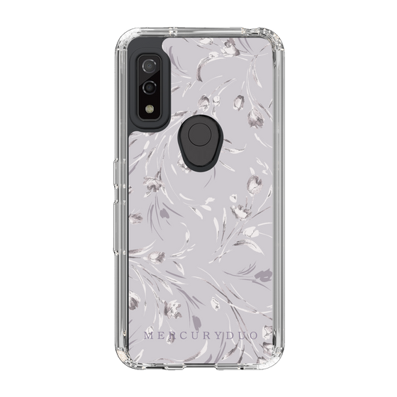 Slim Protection Case［ MERCURYDUO - BotanicalFlower - Lavender ］