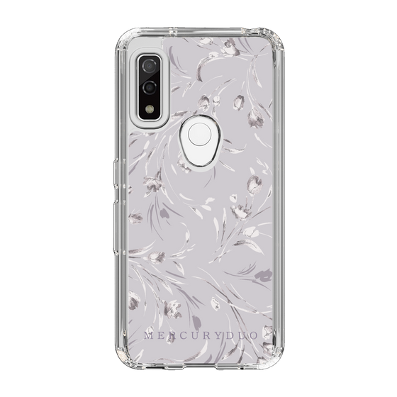Slim Protection Case［ MERCURYDUO - BotanicalFlower - Lavender ］