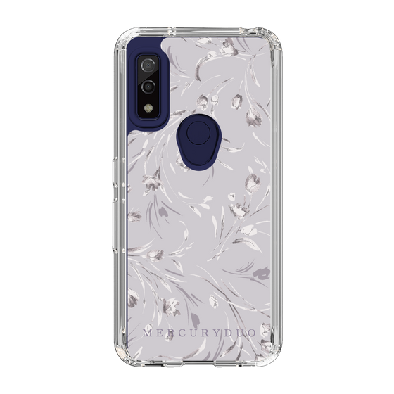 Slim Protection Case［ MERCURYDUO - BotanicalFlower - Lavender ］