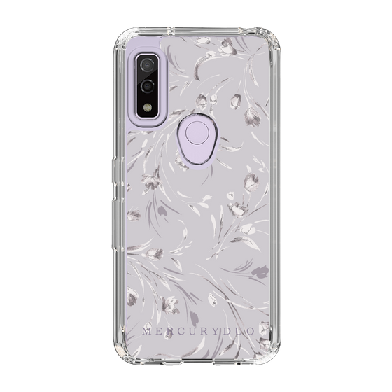 Slim Protection Case［ MERCURYDUO - BotanicalFlower - Lavender ］