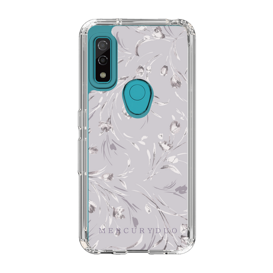 Slim Protection Case［ MERCURYDUO - BotanicalFlower - Lavender ］