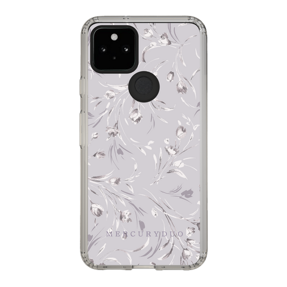 Slim Protection Case［ MERCURYDUO - BotanicalFlower - Lavender ］