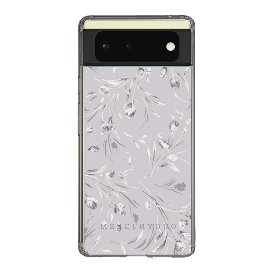 Slim Protection Case［ MERCURYDUO - BotanicalFlower - Lavender ］