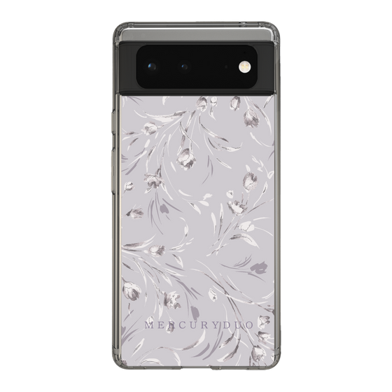 Slim Protection Case［ MERCURYDUO - BotanicalFlower - Lavender ］