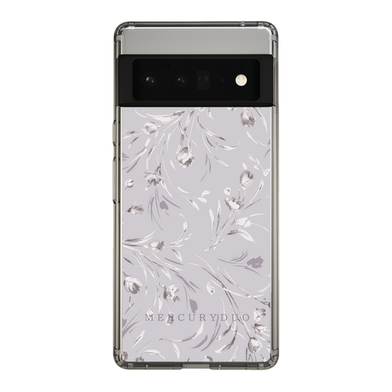 Slim Protection Case［ MERCURYDUO - BotanicalFlower - Lavender ］