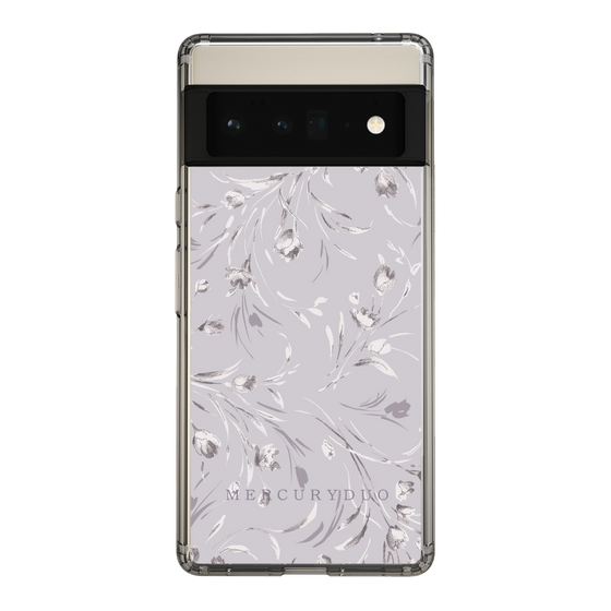 Slim Protection Case［ MERCURYDUO - BotanicalFlower - Lavender ］