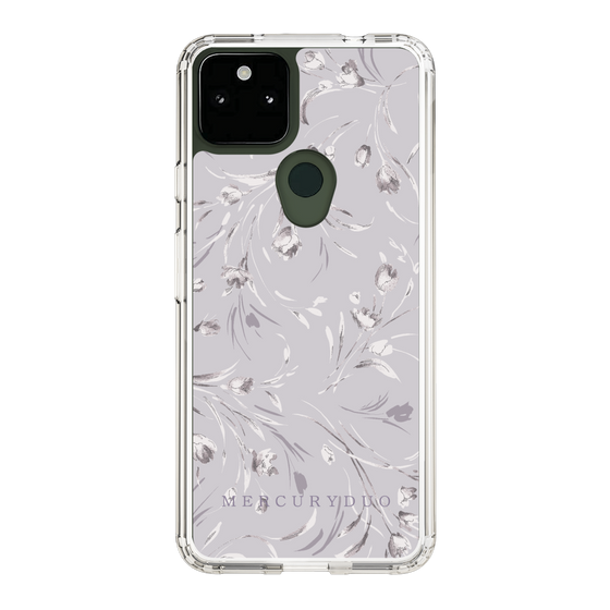 Slim Protection Case［ MERCURYDUO - BotanicalFlower - Lavender ］