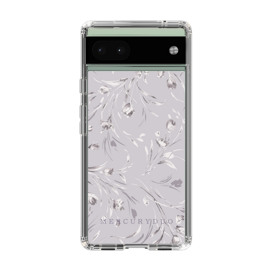 Slim Protection Case［ MERCURYDUO - BotanicalFlower - Lavender ］