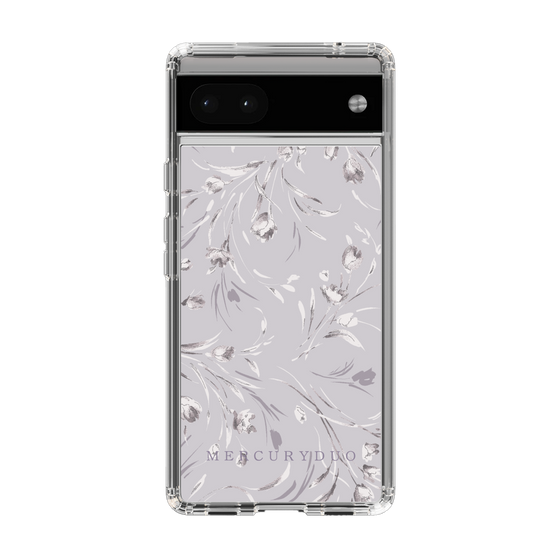 Slim Protection Case［ MERCURYDUO - BotanicalFlower - Lavender ］