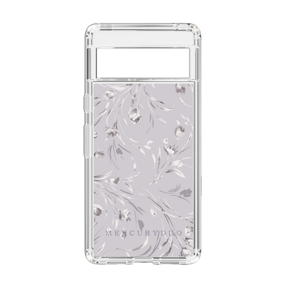 Slim Protection Case［ MERCURYDUO - BotanicalFlower - Lavender ］