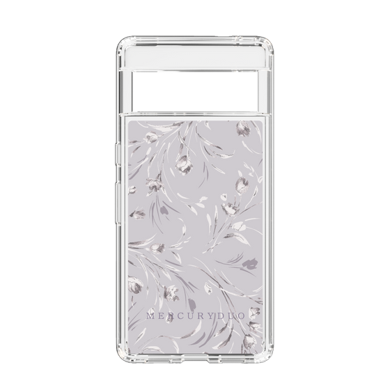 Slim Protection Case［ MERCURYDUO - BotanicalFlower - Lavender ］
