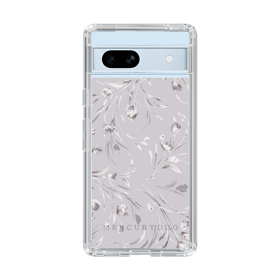 Slim Protection Case［ MERCURYDUO - BotanicalFlower - Lavender ］