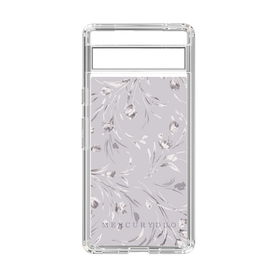 Slim Protection Case［ MERCURYDUO - BotanicalFlower - Lavender ］