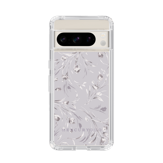 Slim Protection Case［ MERCURYDUO - BotanicalFlower - Lavender ］