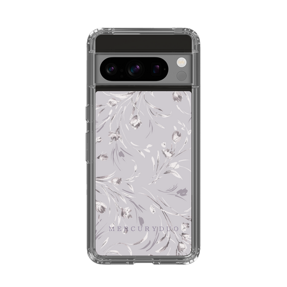 Slim Protection Case［ MERCURYDUO - BotanicalFlower - Lavender ］