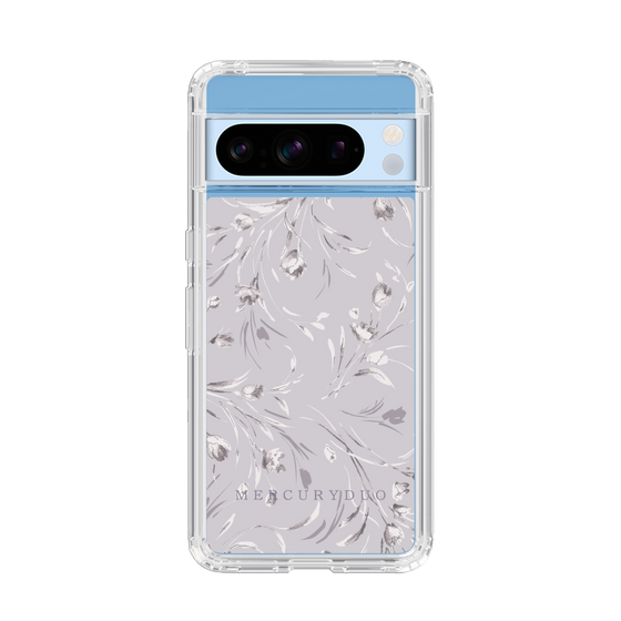 Slim Protection Case［ MERCURYDUO - BotanicalFlower - Lavender ］