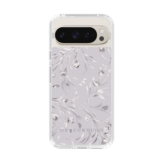 Slim Protection Case［ MERCURYDUO - BotanicalFlower - Lavender ］