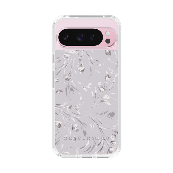 Slim Protection Case［ MERCURYDUO - BotanicalFlower - Lavender ］