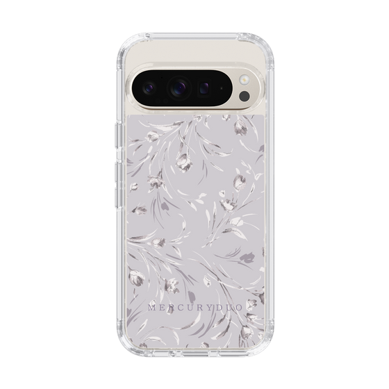 Slim Protection Case［ MERCURYDUO - BotanicalFlower - Lavender ］