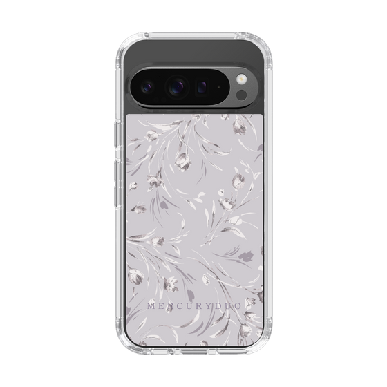 Slim Protection Case［ MERCURYDUO - BotanicalFlower - Lavender ］