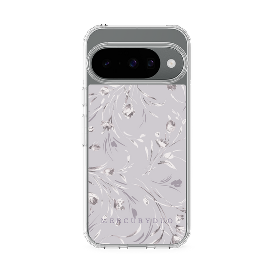Slim Protection Case［ MERCURYDUO - BotanicalFlower - Lavender ］