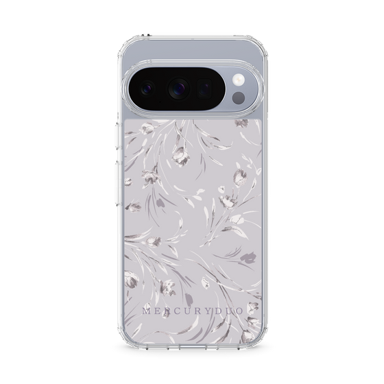 Slim Protection Case［ MERCURYDUO - BotanicalFlower - Lavender ］