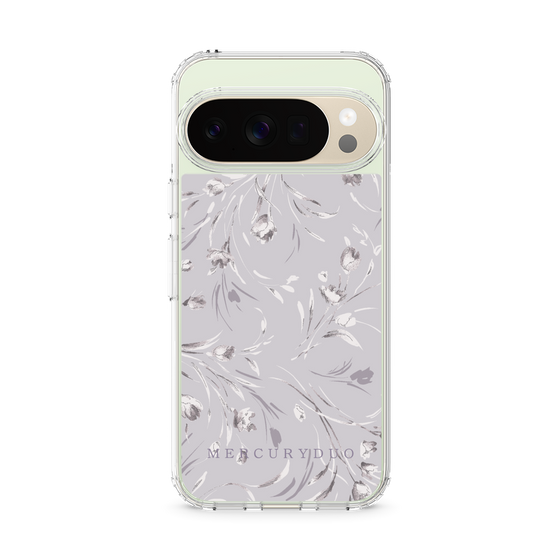 Slim Protection Case［ MERCURYDUO - BotanicalFlower - Lavender ］
