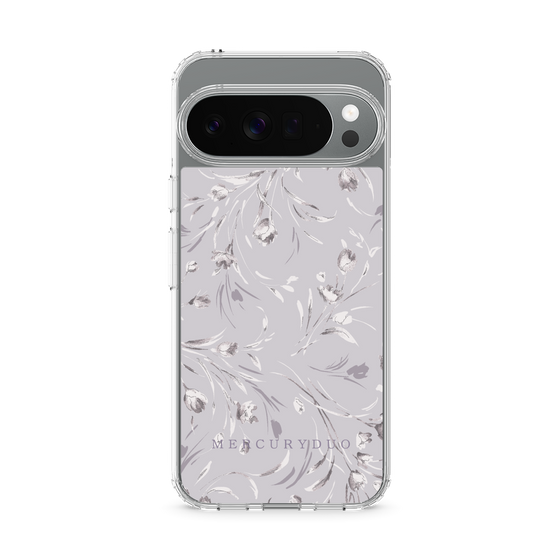 Slim Protection Case［ MERCURYDUO - BotanicalFlower - Lavender ］