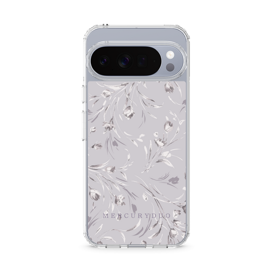 Slim Protection Case［ MERCURYDUO - BotanicalFlower - Lavender ］