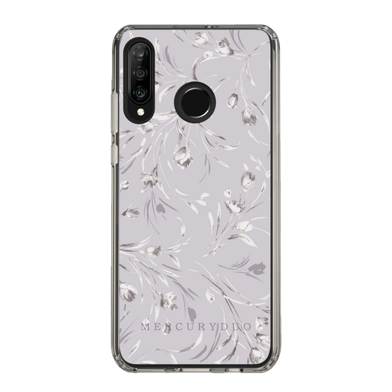 Slim Protection Case［ MERCURYDUO - BotanicalFlower - Lavender ］