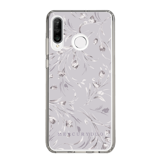 Slim Protection Case［ MERCURYDUO - BotanicalFlower - Lavender ］