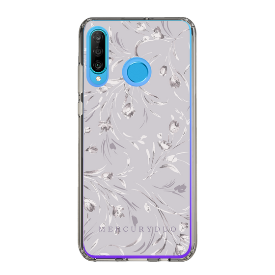Slim Protection Case［ MERCURYDUO - BotanicalFlower - Lavender ］