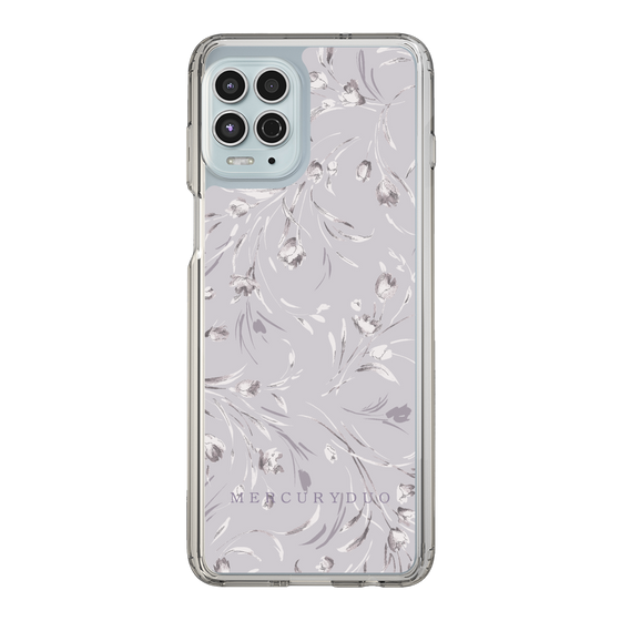 Slim Protection Case［ MERCURYDUO - BotanicalFlower - Lavender ］